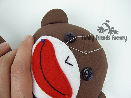 How to sew a Sock Monkey with NO SOCKS!!!