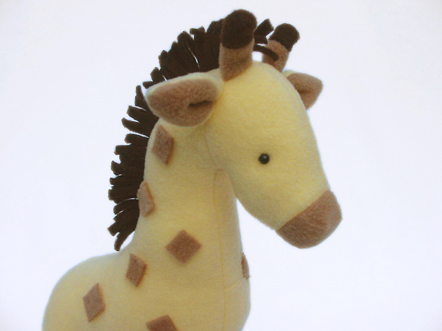 giraffe soft toy pattern