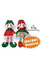 Elf CHRISTMAS Doll Sewing Pattern