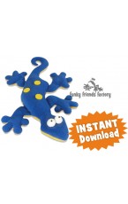 Gertie the Gecko HEAT PACK Sewing Pattern INSTANT DOWNLOAD