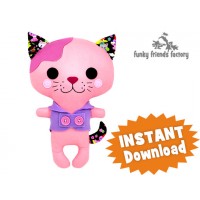 cat-toy-kawaii-sewing-pattern-dog-jacket - kawaii---cat-animal-doll-sewing-pattern-download