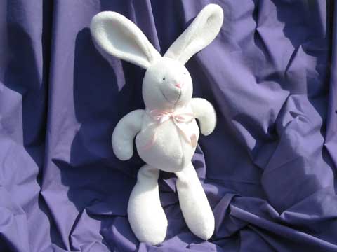 Fabric Rabbit Pattern