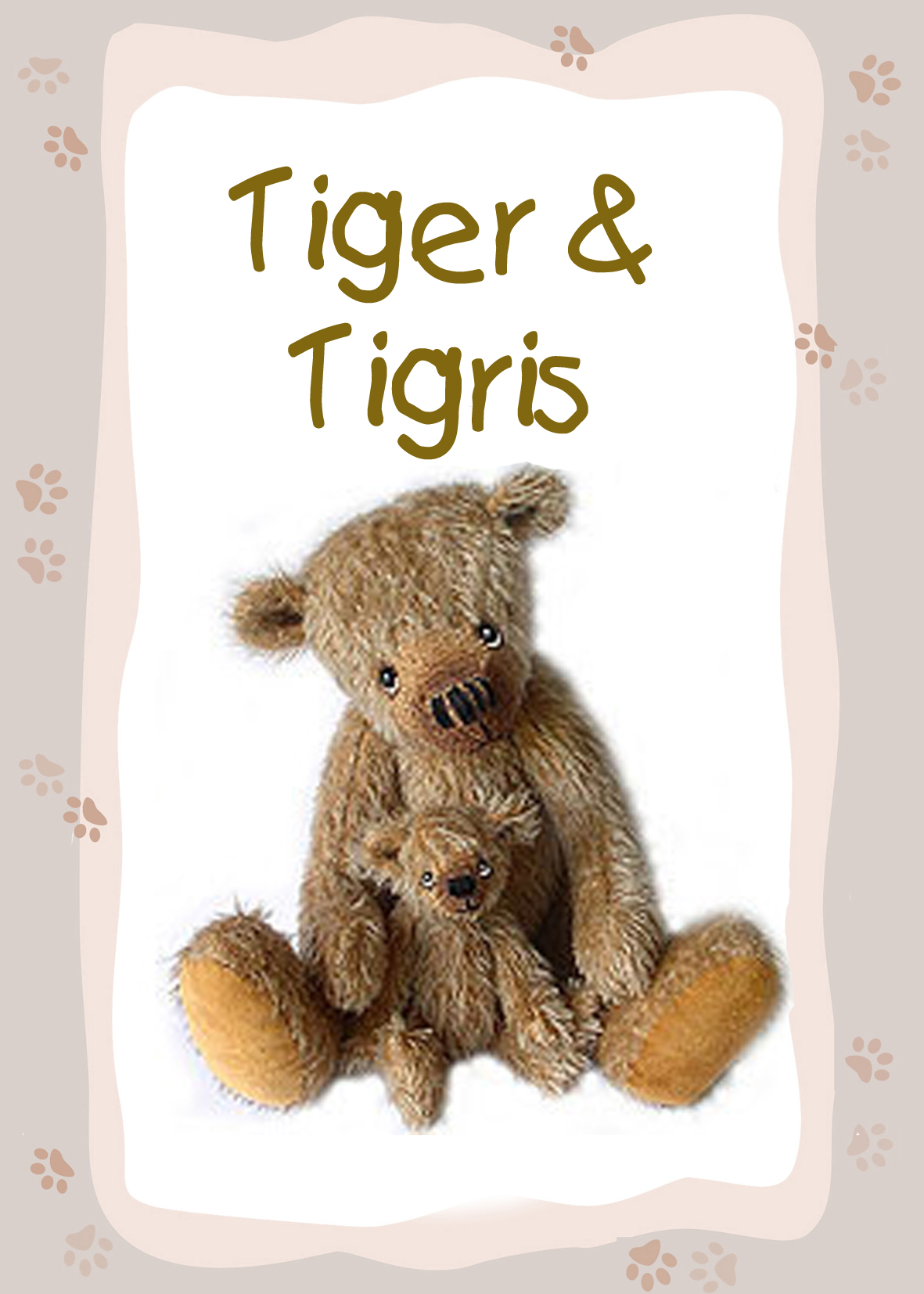 tiger teddy bear