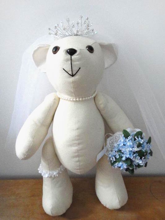 Autograph Bear - wedding