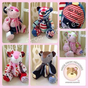 stuffed animals made from old clothes