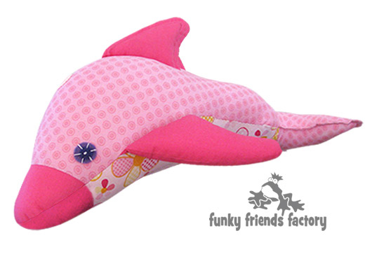 dolphin stuffed animal pattern