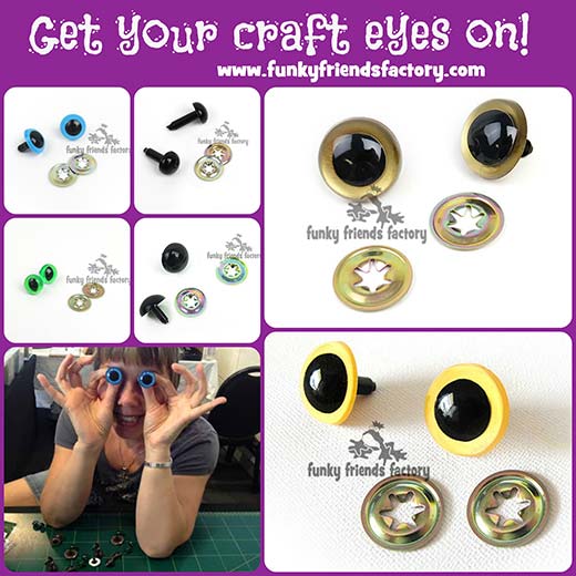Craft Eyes for your stuffed animal toys!