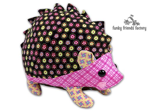 hedgehog plush pattern