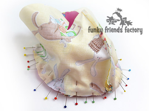 Easter Bunny Toy Sewing Pattern back