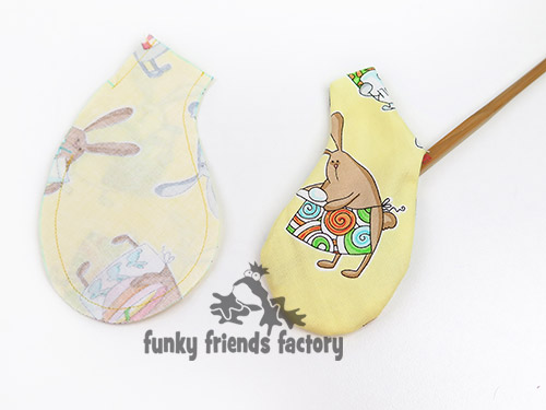 Easter Bunny Toy Sewing Pattern arms