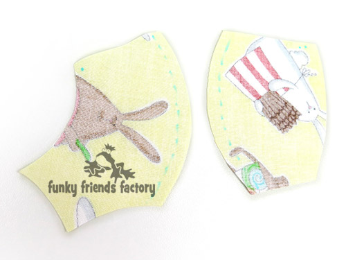 Easter Bunny Buddies Paper Pattern by Funky Friends Factory Making Stuffed  Easter Bunny 