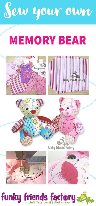 Create Your Own Adorable Memory Bear in Just 2 Easy Steps
