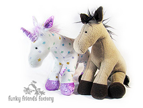free stuffed horse sewing pattern