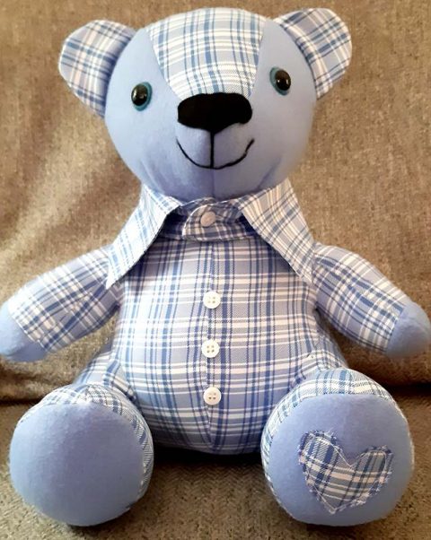 How to add a Shirt Collar to a Memory Bear! Tips and pics | Funky ...