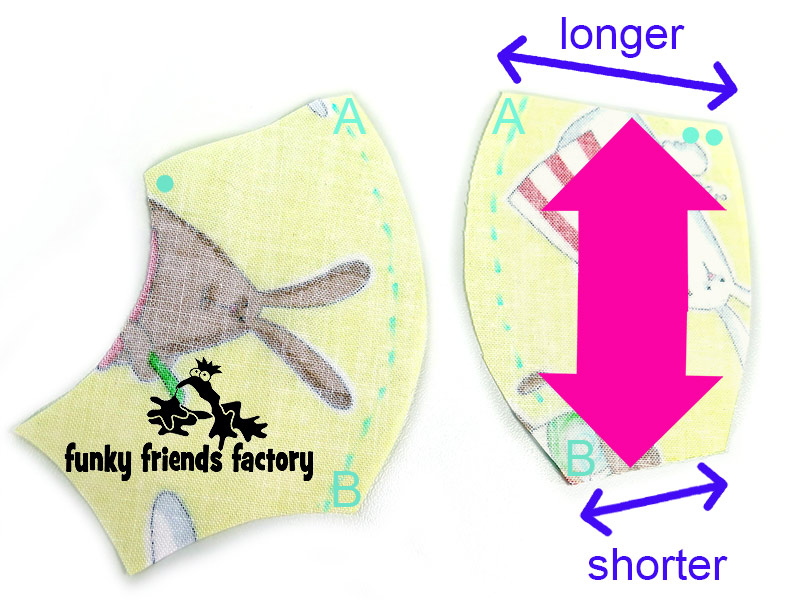 Easter Bunny sewing pattern tutorial cheeks