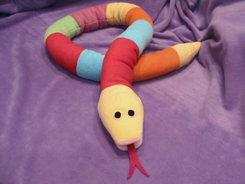 snake stuffed animal pattern