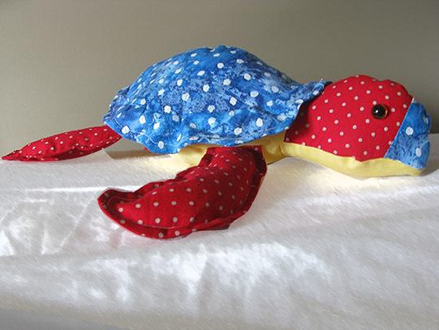 free stuffed turtle sewing pattern