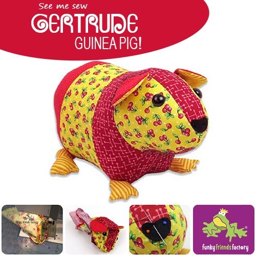 guinea pig plush pattern