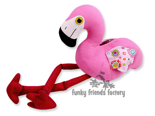 6 foot stuffed flamingo